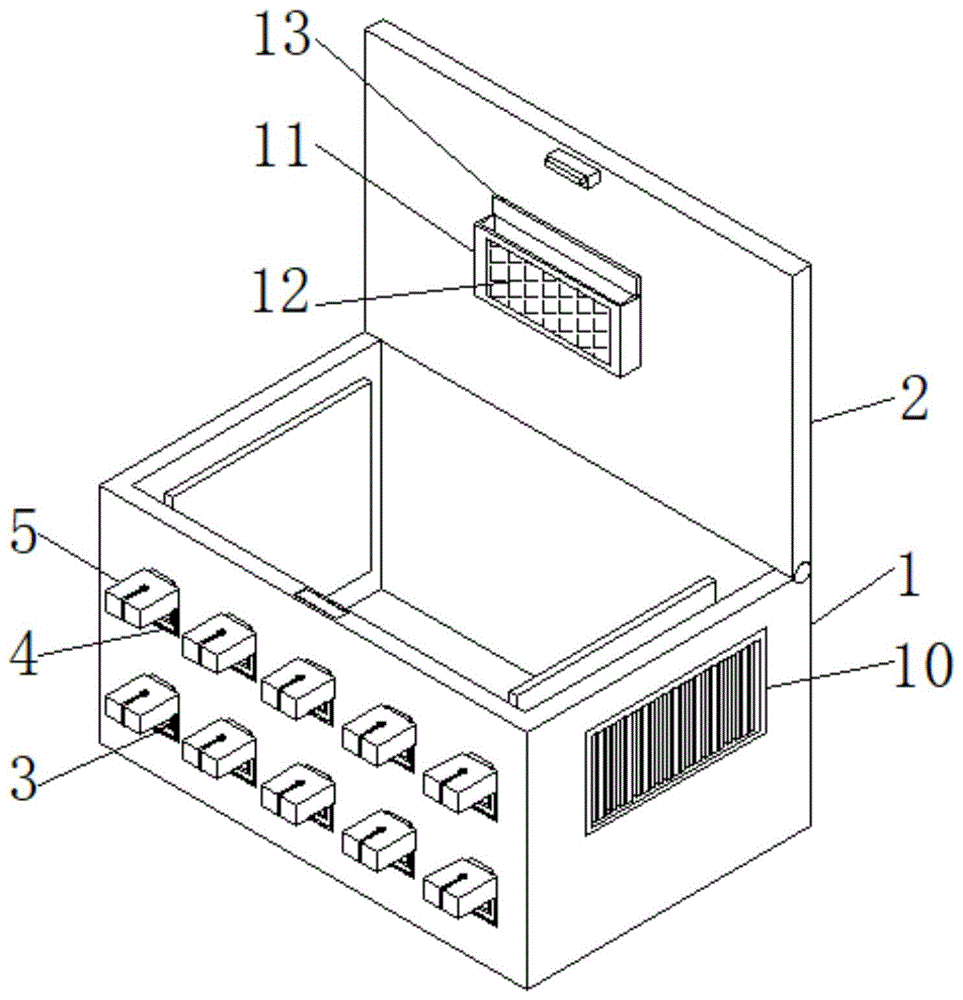 一种多接口计算机网络设备接线盒的制作方法