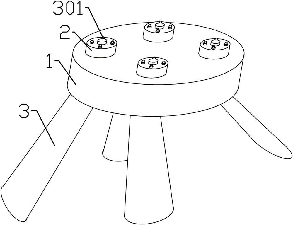 预制多桩基础的制作方法