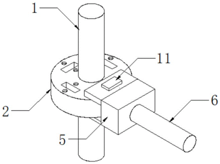 一种建筑工程支架连接结构的制作方法