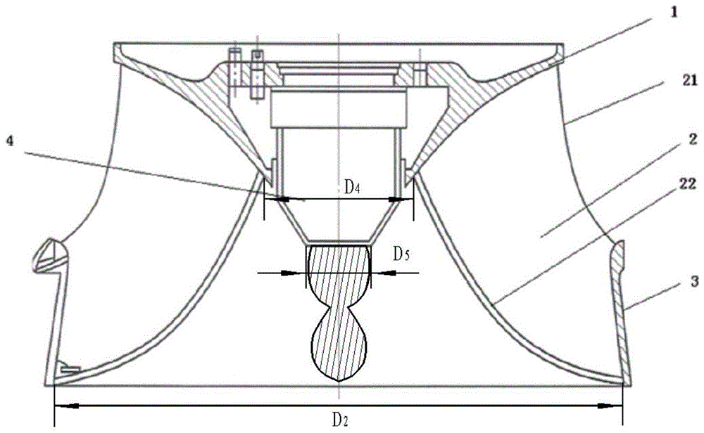 一种减轻混流式水轮机大负荷鼓形涡带危害的方法与流程