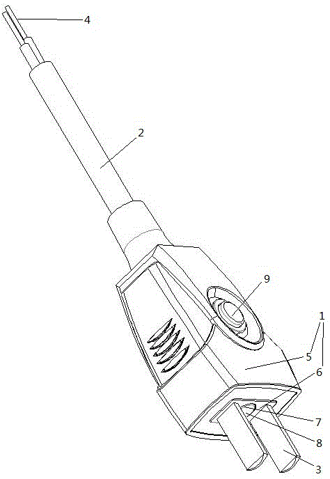 一种单侧驱动的弹出插头的制作方法