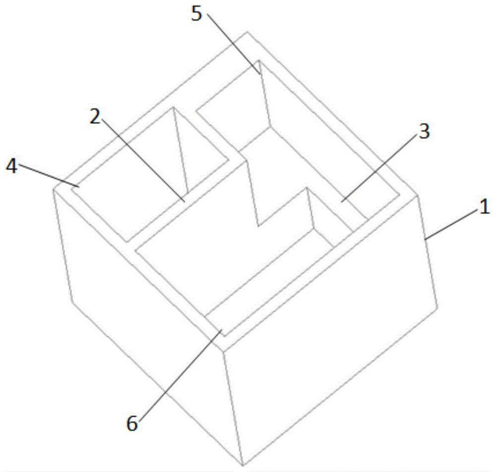 一种三轴磁传感器成型组装盒的制作方法