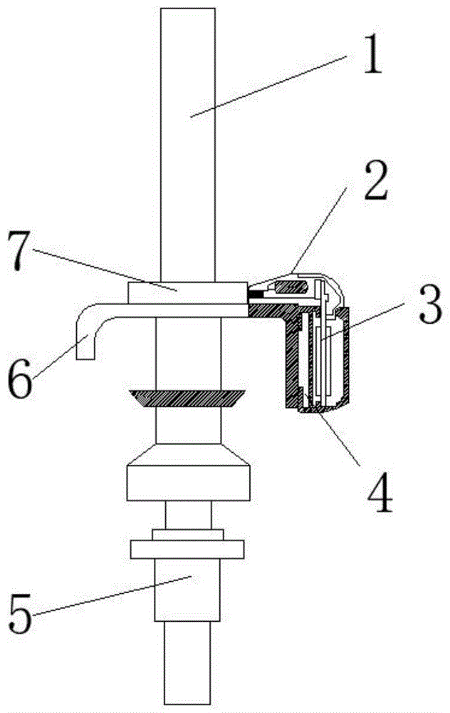 一种环锭细纱机电涡流钢丝圈运动检测装置的制作方法