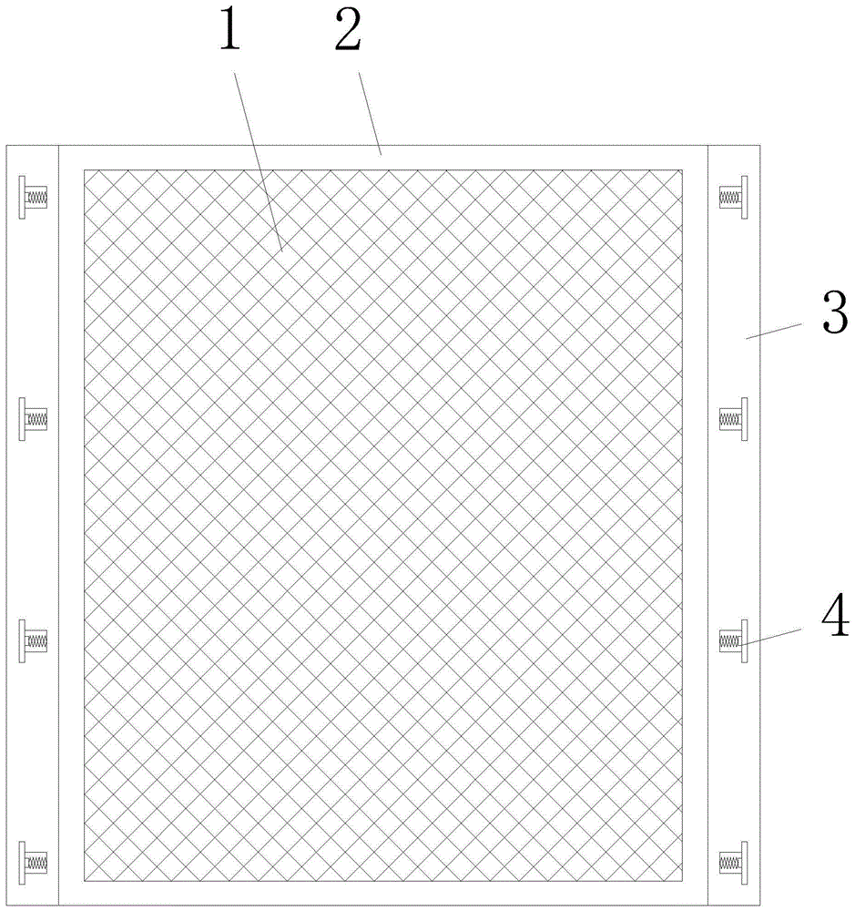 一种高分子过滤膜板的制作方法