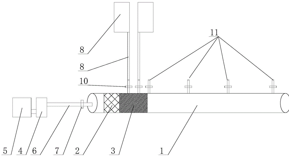 一种长输管道内回填的系统的制作方法