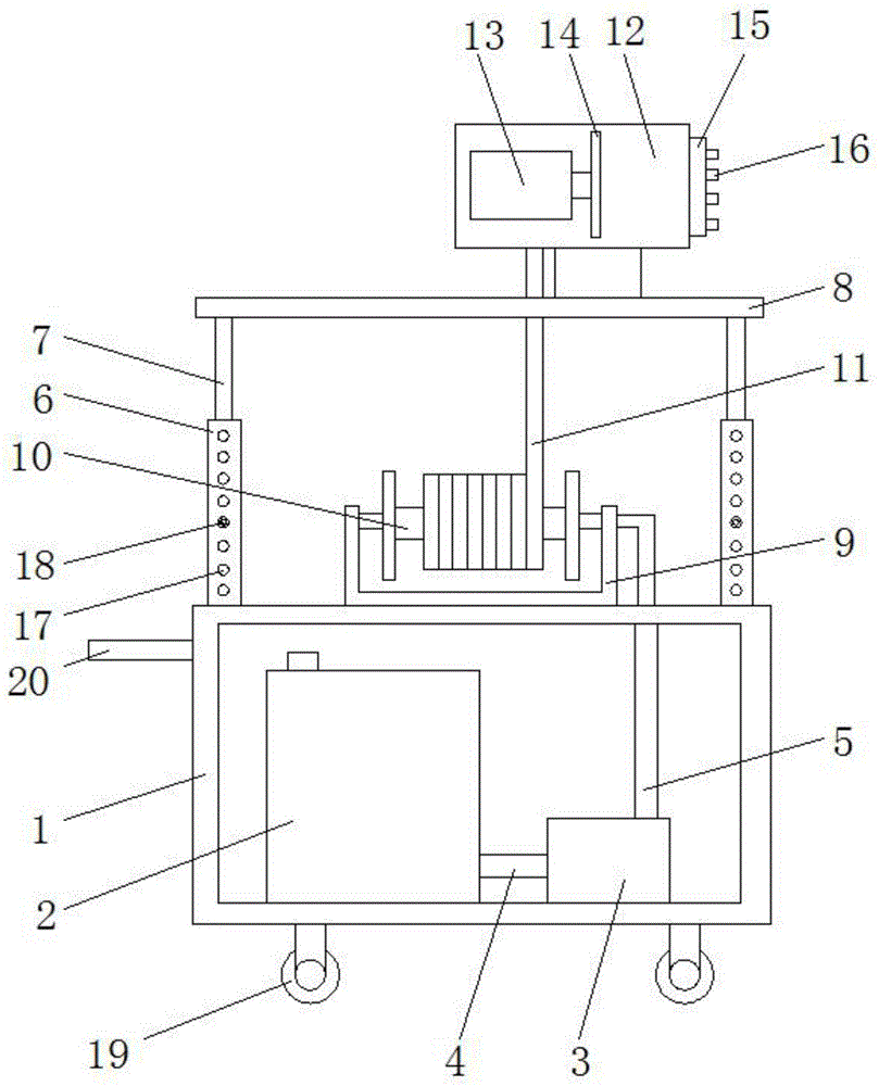 一种房建施工工地用除尘设备的制作方法