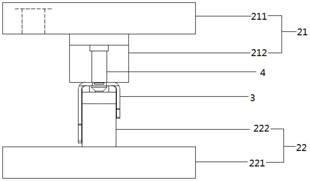 一种一出多压铆模具的制作方法