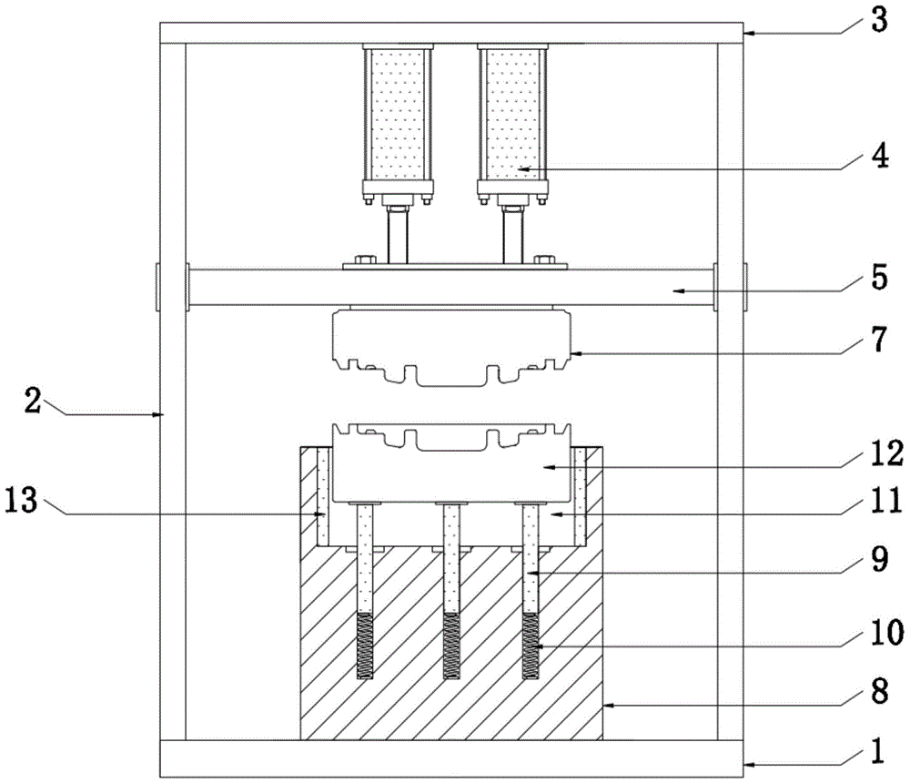 一种汽车冲压模具加工用减震装置的制作方法