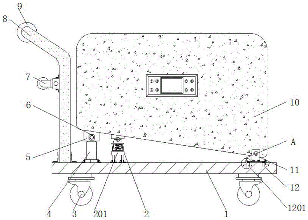 新型油田工作车自动化控制装置的制作方法