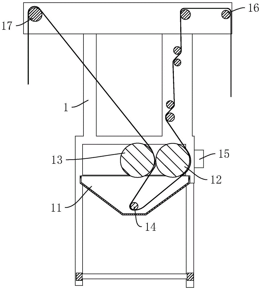 一种连续轧染机的制作方法