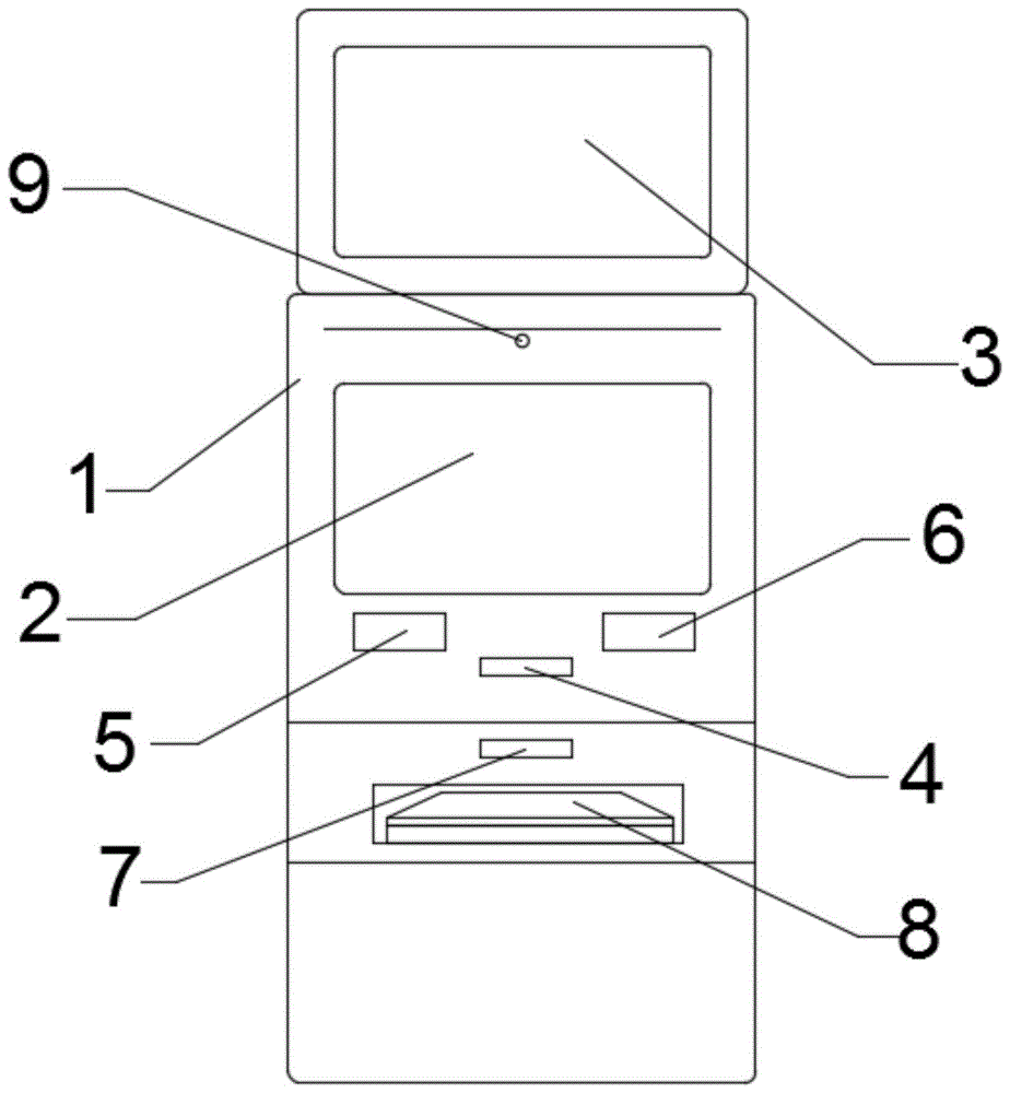 一种房产交易终端机的制作方法