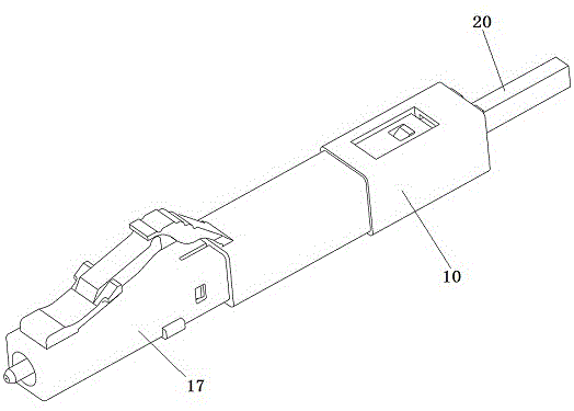 光纤连接器及其尾部接线组件的制作方法