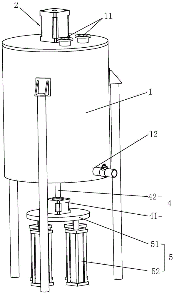 一种液体原料混合设备的制作方法