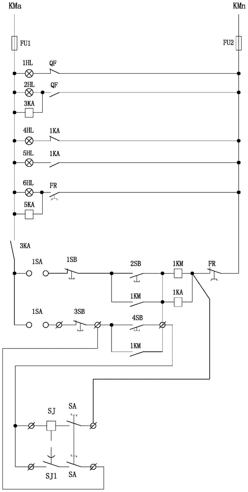 一种煤矿通风机开关柜防晃电装置的制作方法