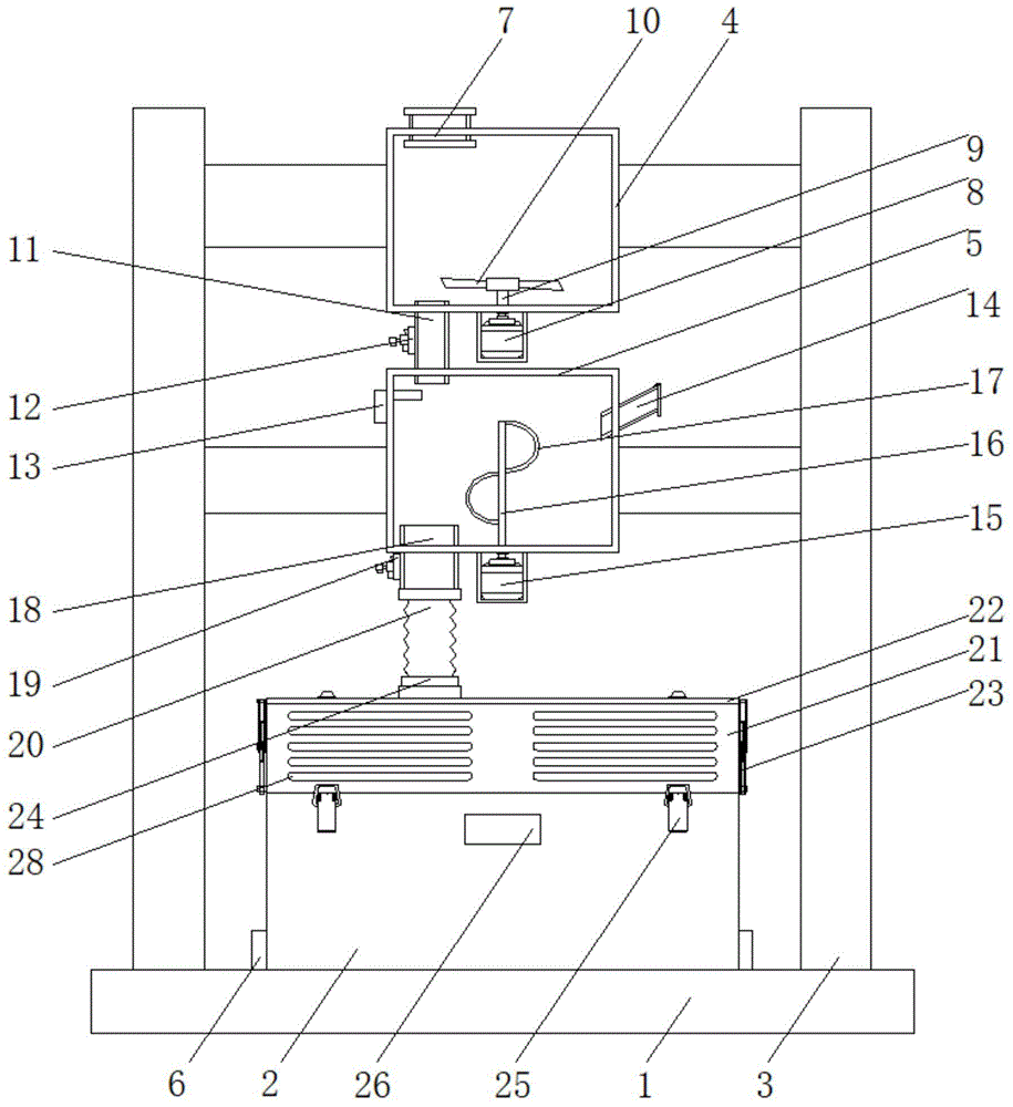 一种具有含量检测功能的蚯蚓处理垃圾设备的制作方法