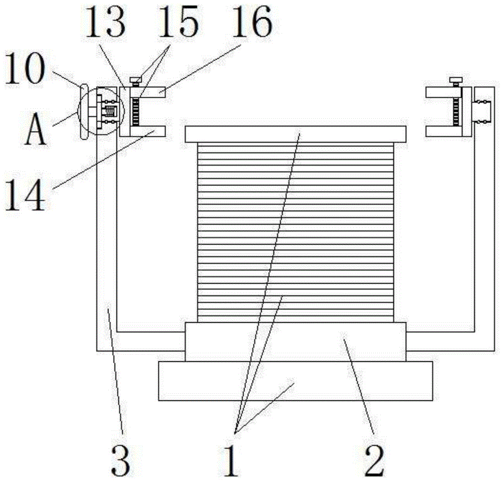 一种架梁件模具喷涂用摆放底座的制作方法