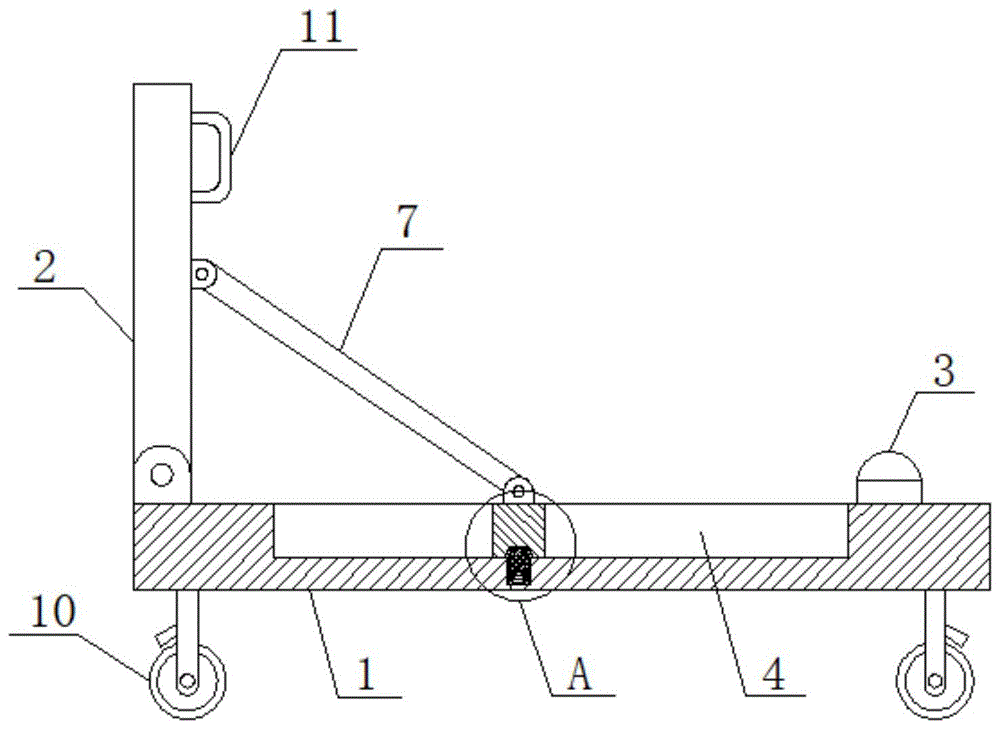 建筑工程垂直度检测装置的制作方法