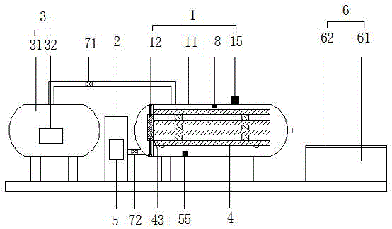 一种带有温控装置的高压缠绕胶管用硫化罐的制作方法