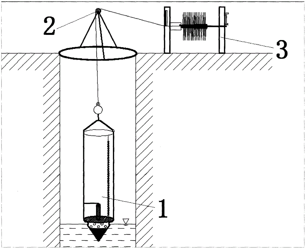 一种环境监测钻孔内淤泥取样装置的制作方法