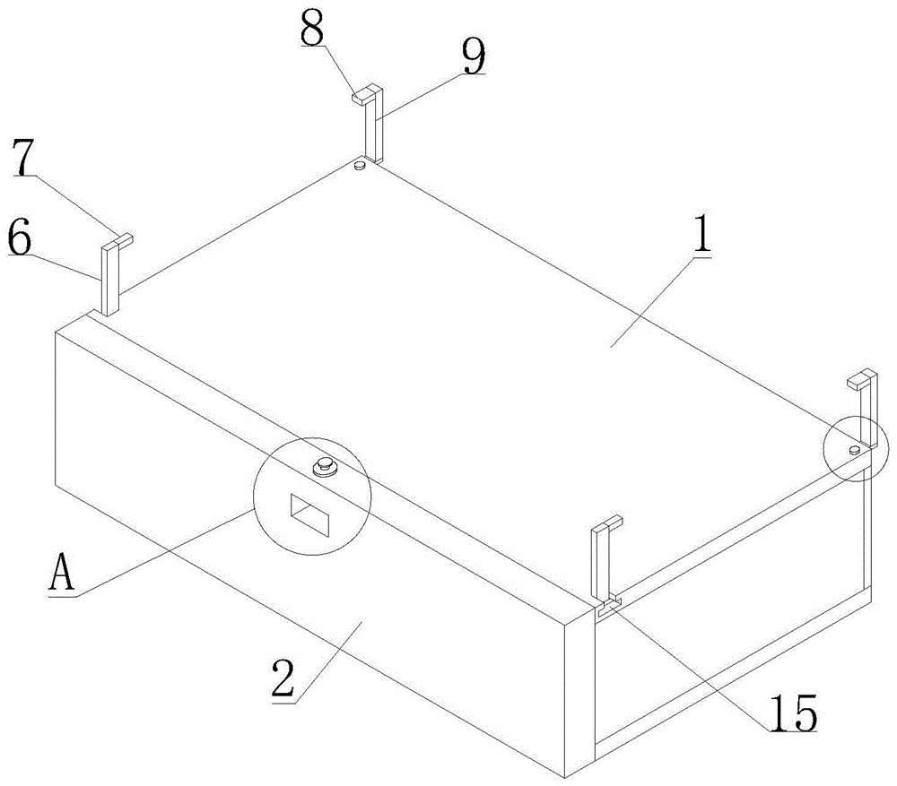 一种新型桌下柜的制作方法