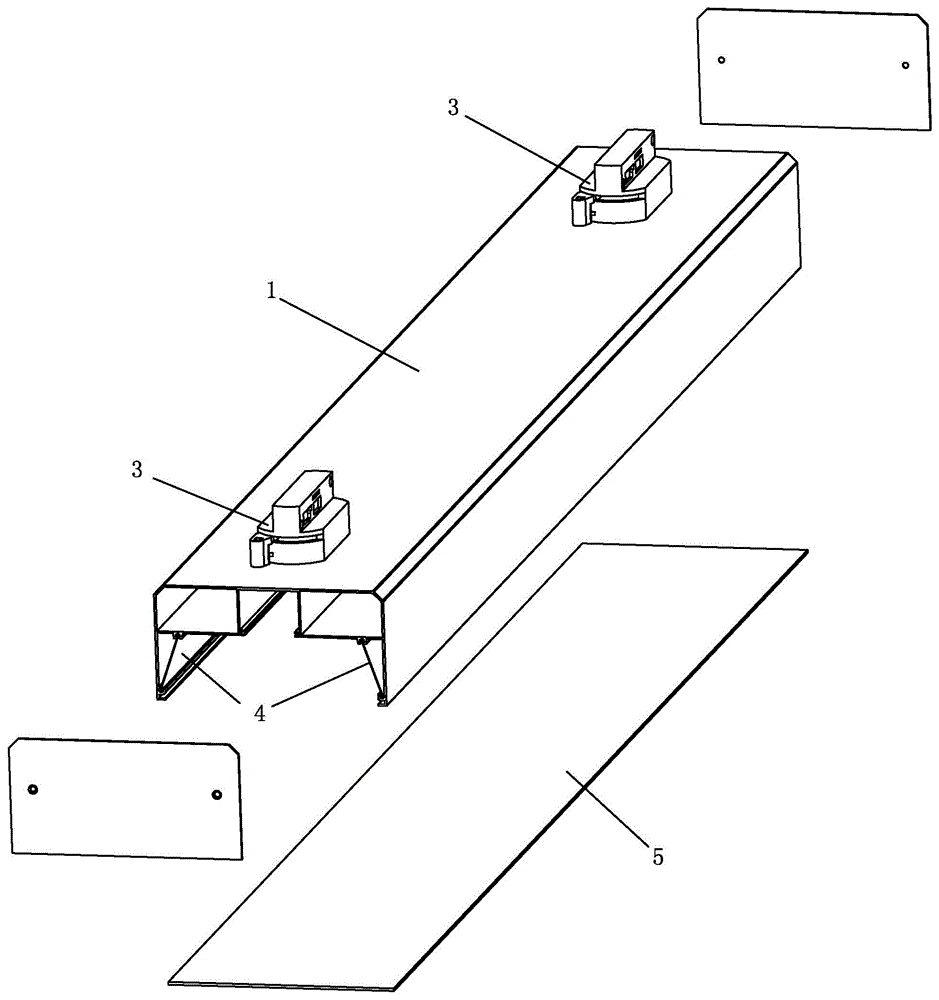 一种轨道线条灯的制作方法