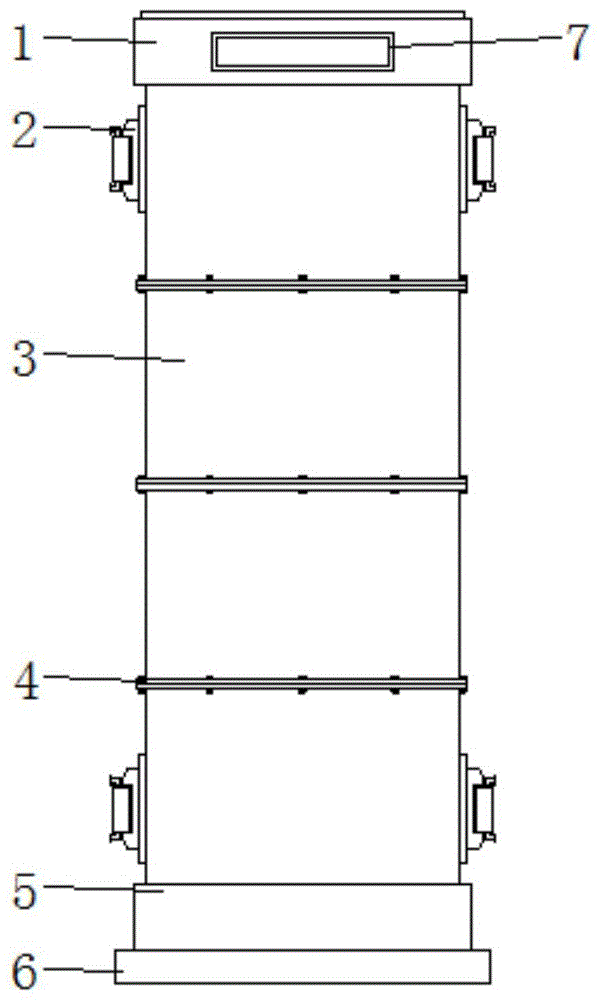 一种立式径向挤压制管机模具的制作方法