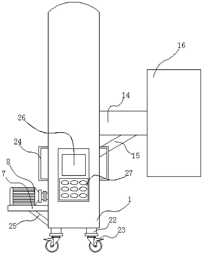 一种骨科护理用全自动烤灯的制作方法