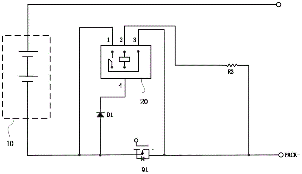 一种电池短路保护电路的制作方法