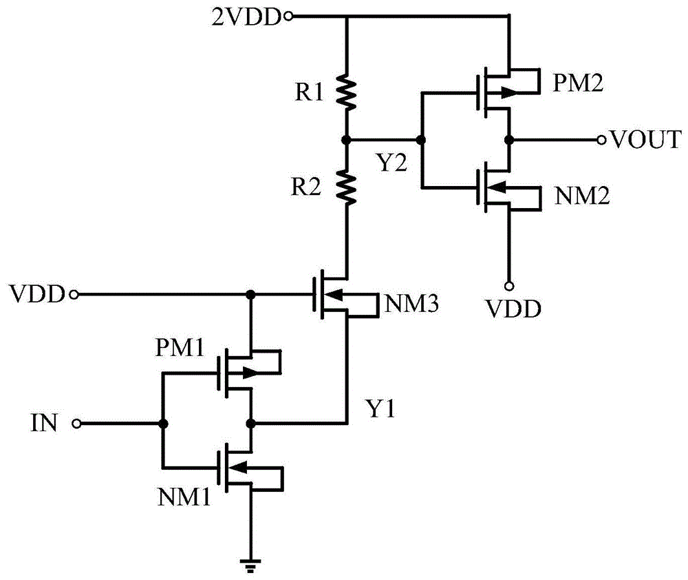 高压电平移位电路的制作方法