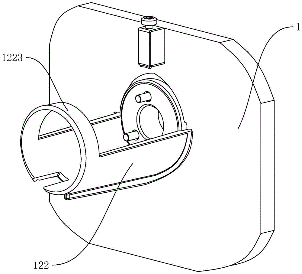 一种加热器电机座的制作方法