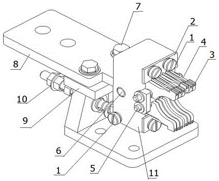 户内隔离开关一体式静触头的制作方法