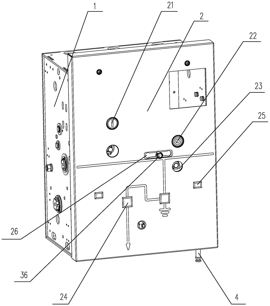 用于固体绝缘开关柜的断路器联锁装置的制作方法