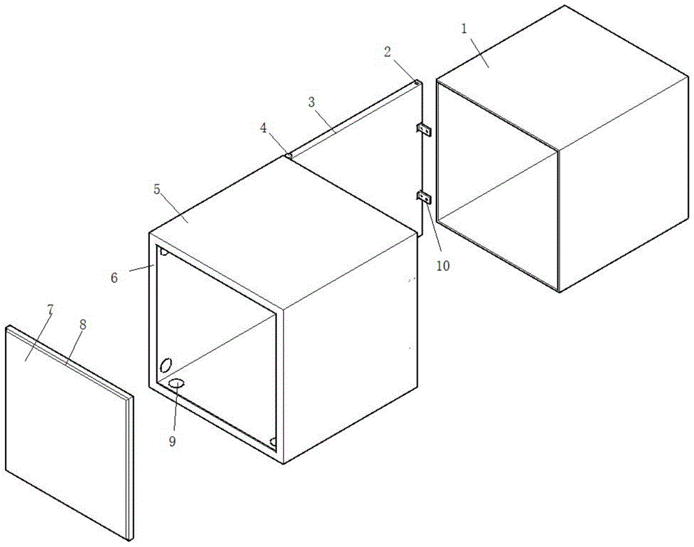 一种可调整多用途整合式家具柜的制作方法