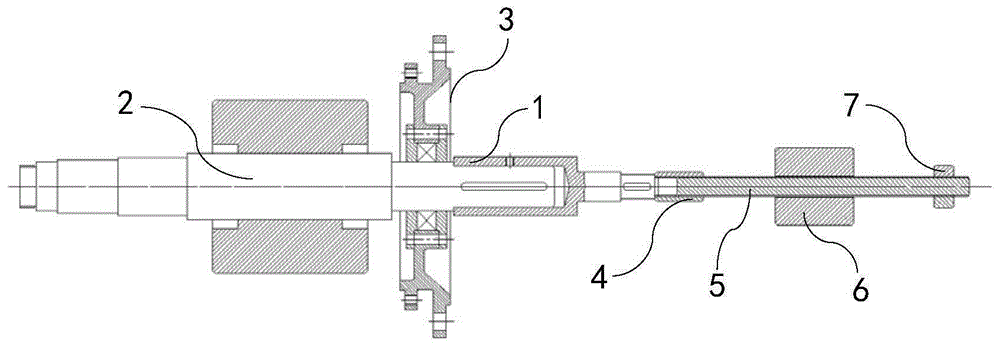 一种直联式离心泵泵轴拆卸工装的制作方法