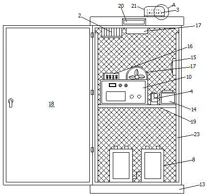 一种接触网作业车车载音像监控系统主机柜的制作方法