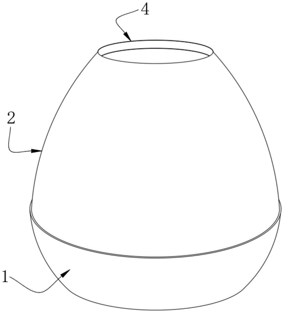 防风型球状蜡烛容器的制作方法