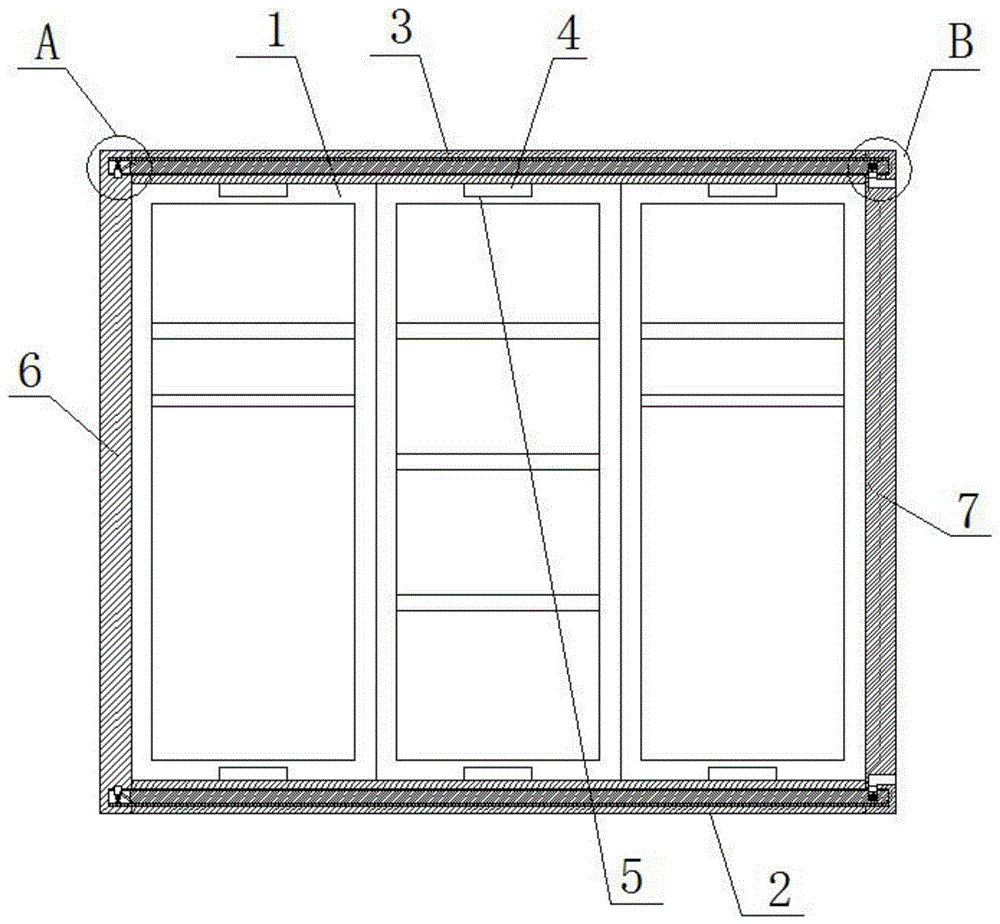 一种实木制穿衣间整体套柜的制作方法