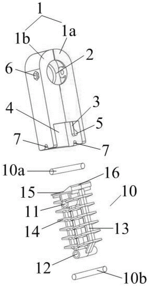 一种折叠盖组件和晾衣架支撑杆及晾衣架的制作方法