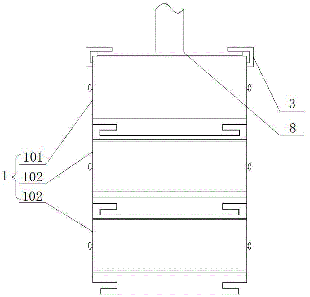 实验室用组合式抽屉的制作方法