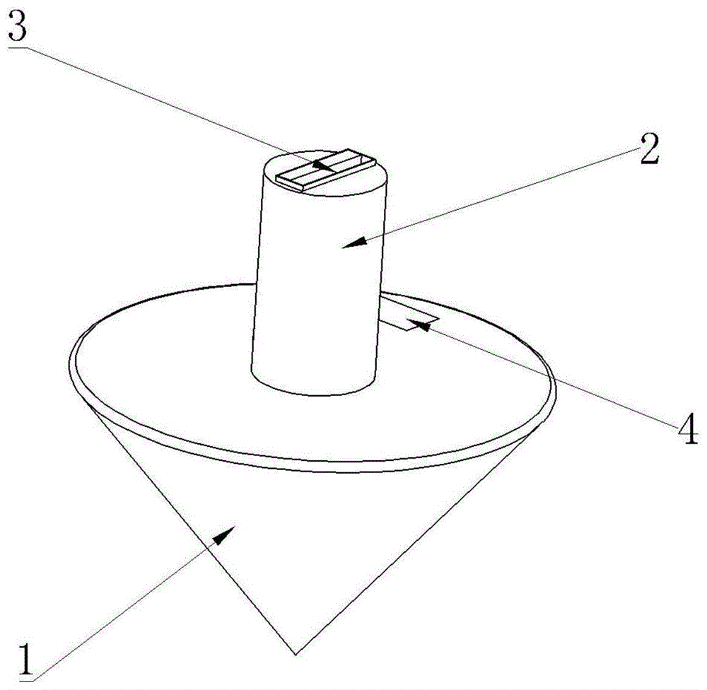 陀螺式自发电存储器的制作方法