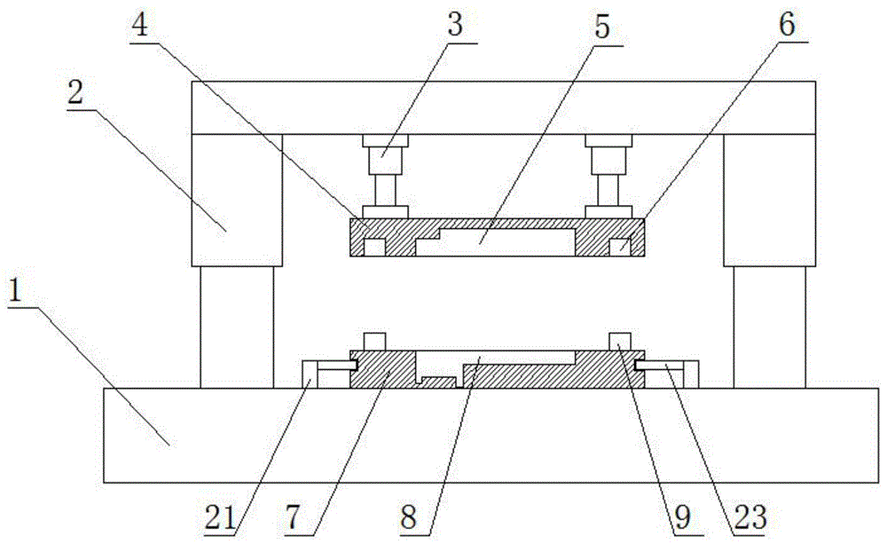 一种汽车零部件模具快速定位装置的制作方法