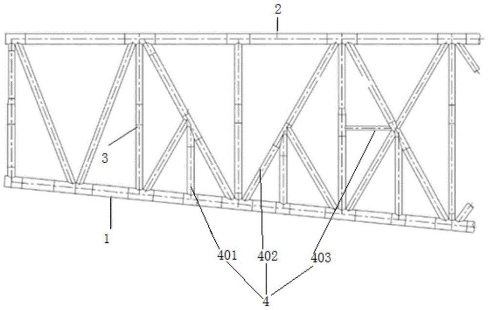 一种浮动式下水桁架及包含该下水桁架的导管架的制作方法