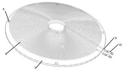 铜铝复合绞线的电磁线圈盘的制作方法