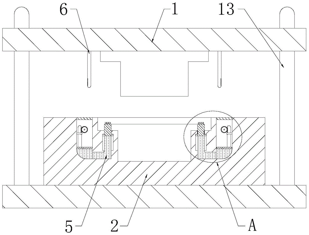 一种五金加工用冲压模具的制作方法