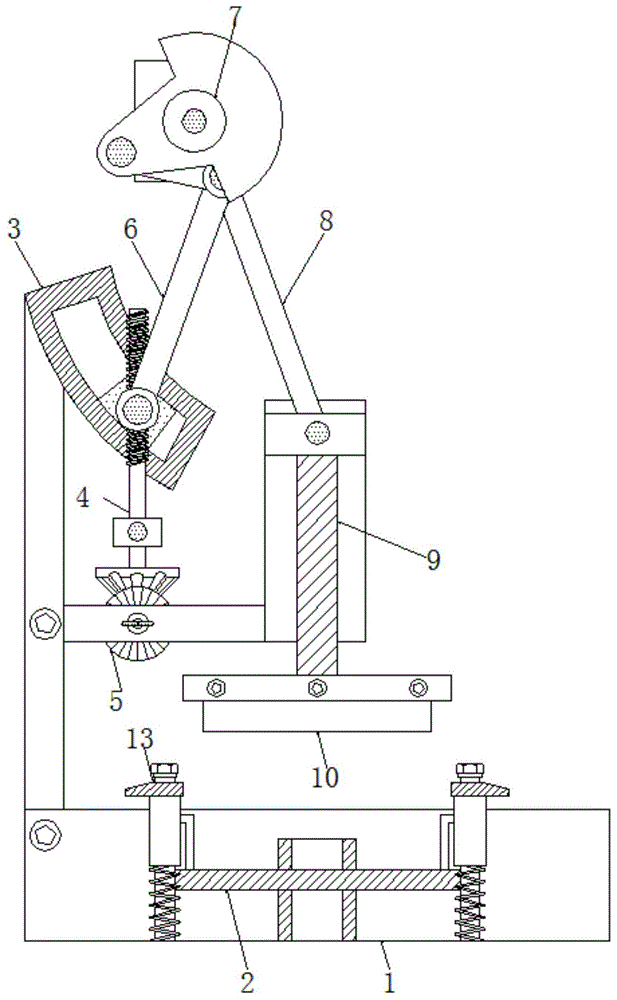 一种基于往复运动可稳定切割不同尺寸的智能木材切割机的制作方法