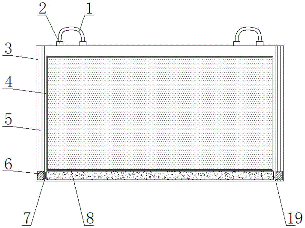 一种可单面发热的壁画的制作方法