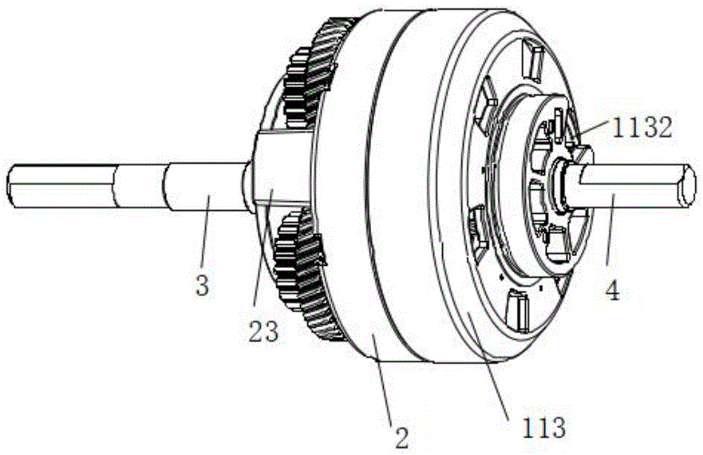 一种轮毂电机引出线结构及轮毂电机的制作方法
