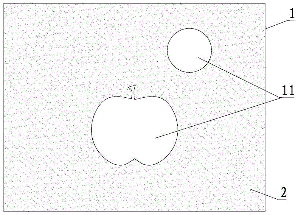 一种无纺布粘贴画的制作方法