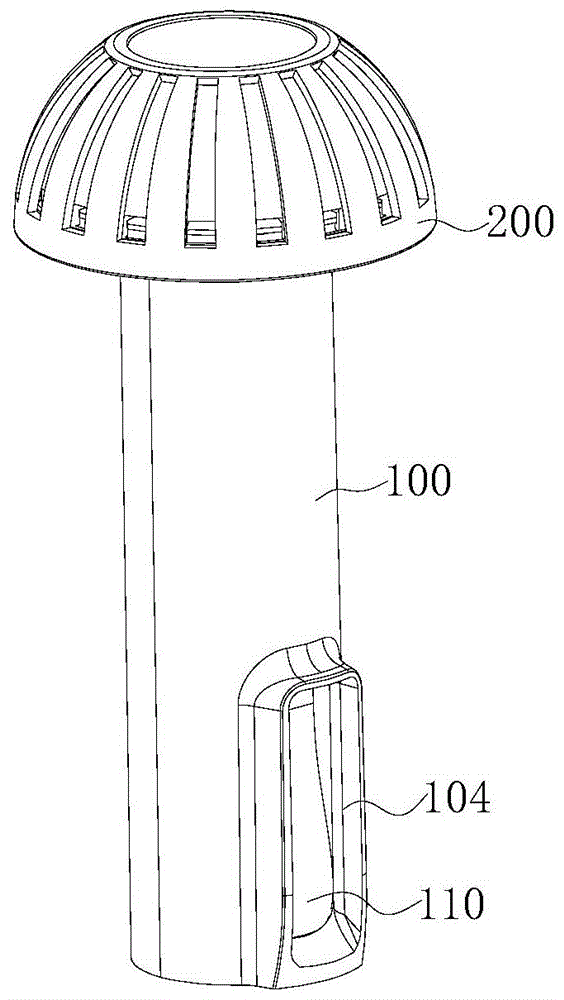 手持式风扇灯的风力系统的制作方法