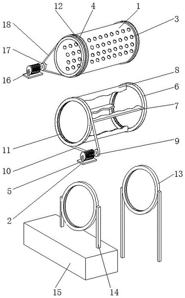 一种具有筛孔清理功能的陶粒滚筒筛的制作方法